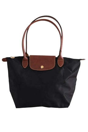 Sac à main Longchamp Pliage Noir en Tissu - Seconde Main
