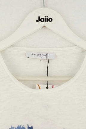 T-shirt Gerard Darel Blanc en Coton