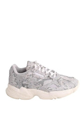 Baskets Adidas Falcon Gris en Tissu, taille 38 - Seconde Main