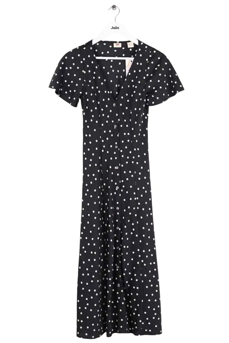 Robe Levi's Noir en Synthétique, taille XS - Seconde Main