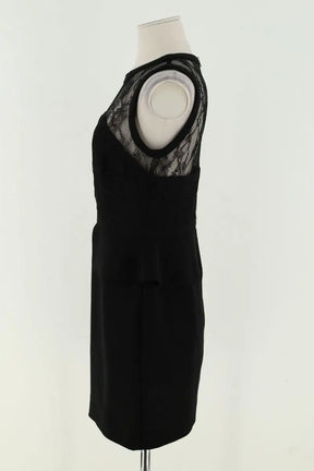 Robe Sandro Noir en Synthétique