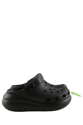 Sabots Crocs Noir en Tissu, taille 36 - Seconde Main