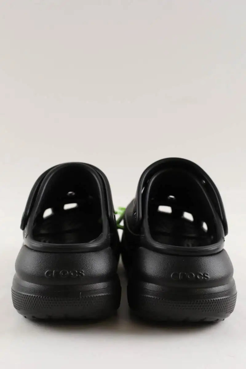 Sabots Crocs Noir en Tissu