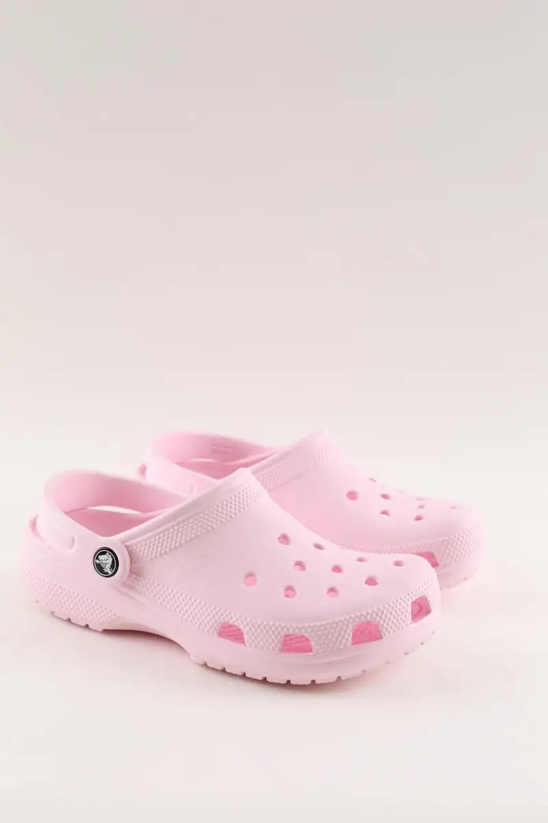 Sabots Crocs Rose en Tissu