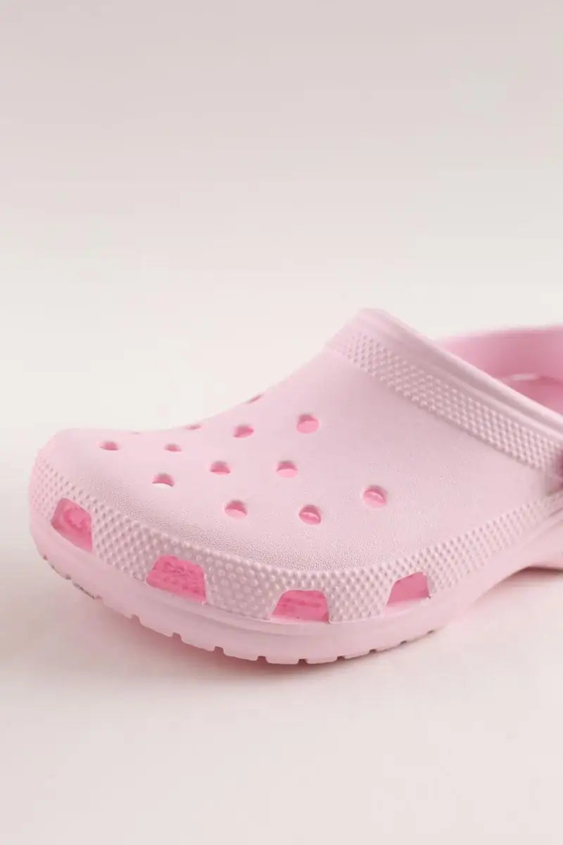 Sabots Crocs Rose en Tissu
