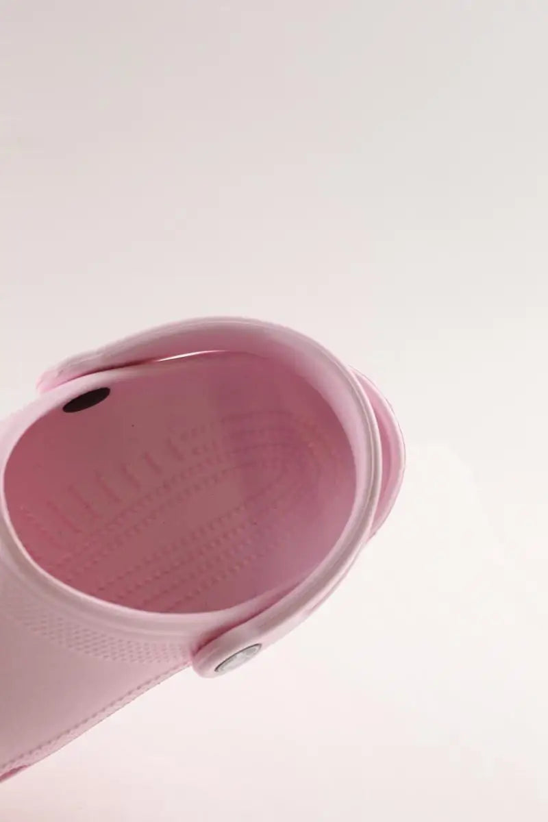 Sabots Crocs Rose en Tissu