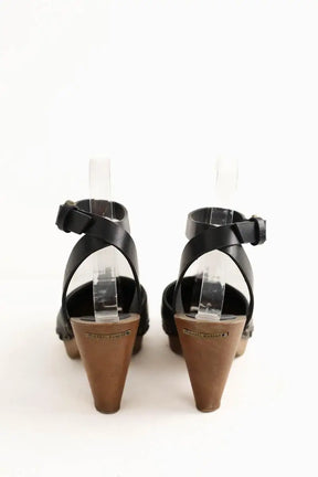 Sabots Isabel Marant Noir en Cuir
