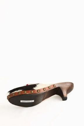 Sabots Miu Miu Marron en Fourrure