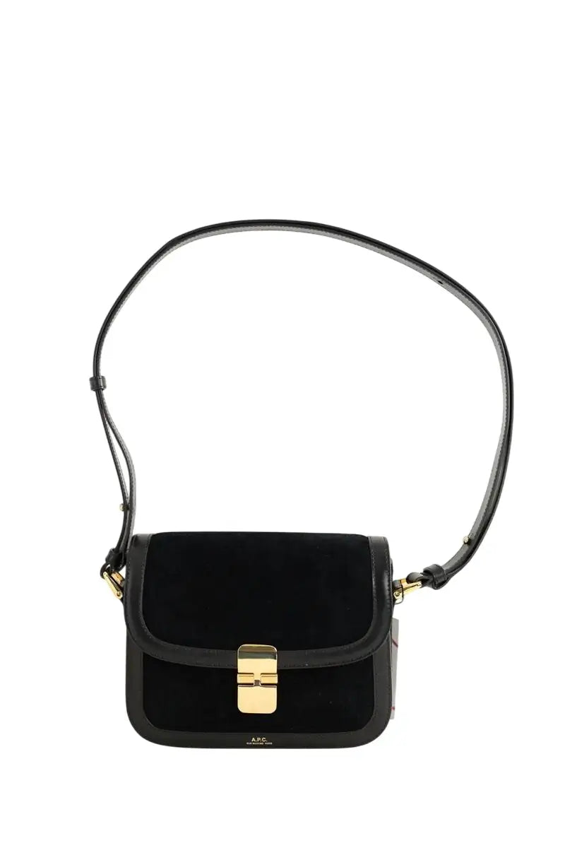 Sac à bandoulière APC Grace Noir en Cuir - Seconde Main
