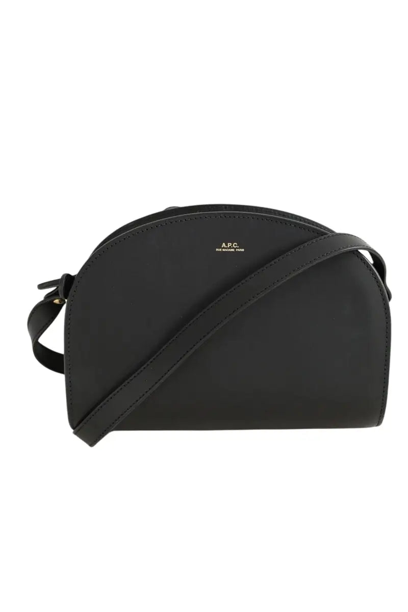 Sac à bandoulière APC Noir en Cuir - Seconde Main