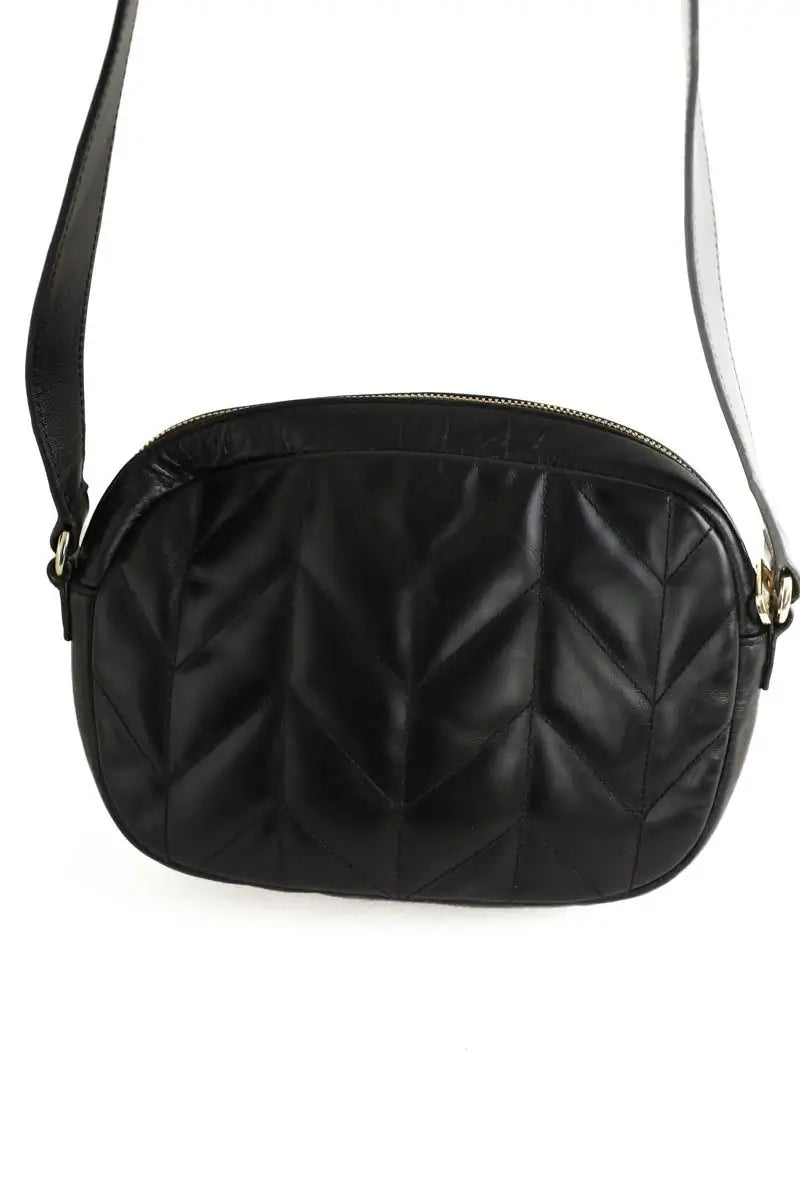 Sac à bandoulière APC Noir en Cuir