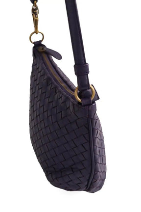 Sac à bandoulière Bottega Veneta Violet en Cuir