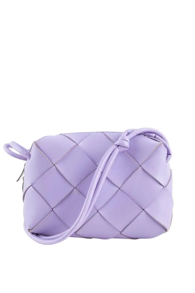 Sac à bandoulière Bottega Veneta Violet en Cuir - Seconde Main
