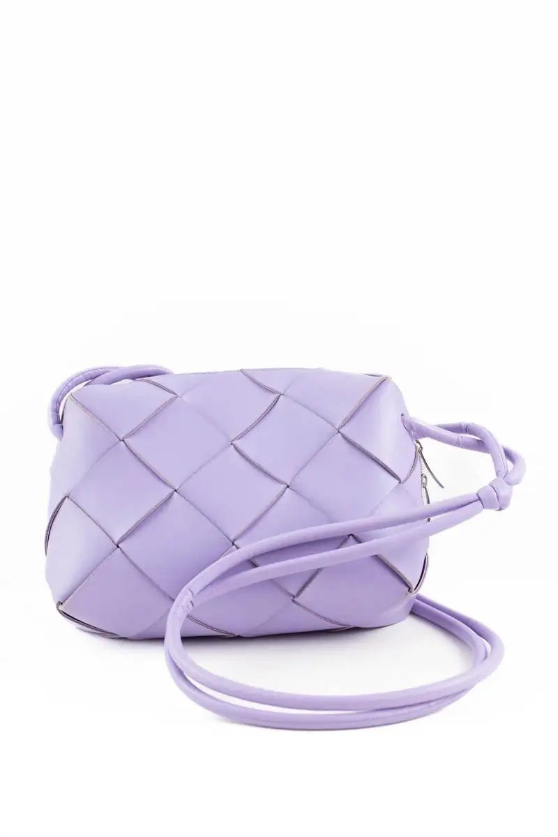 Sac à bandoulière Bottega Veneta Violet en Cuir