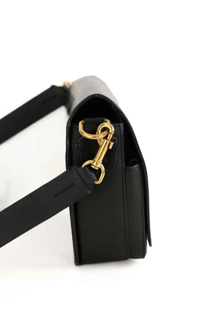 Sac à bandoulière Burberry Noir en Cuir