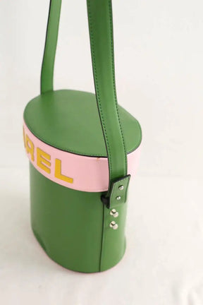 Sac à bandoulière Carel BIBI Vert en Cuir