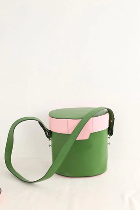 Sac à bandoulière Carel BIBI Vert en Cuir