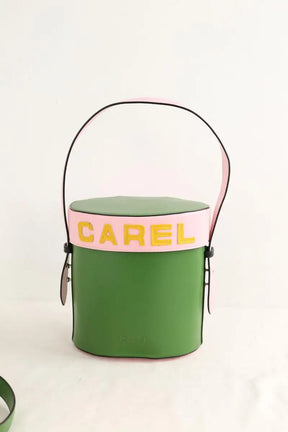 Sac à bandoulière Carel BIBI Vert en Cuir