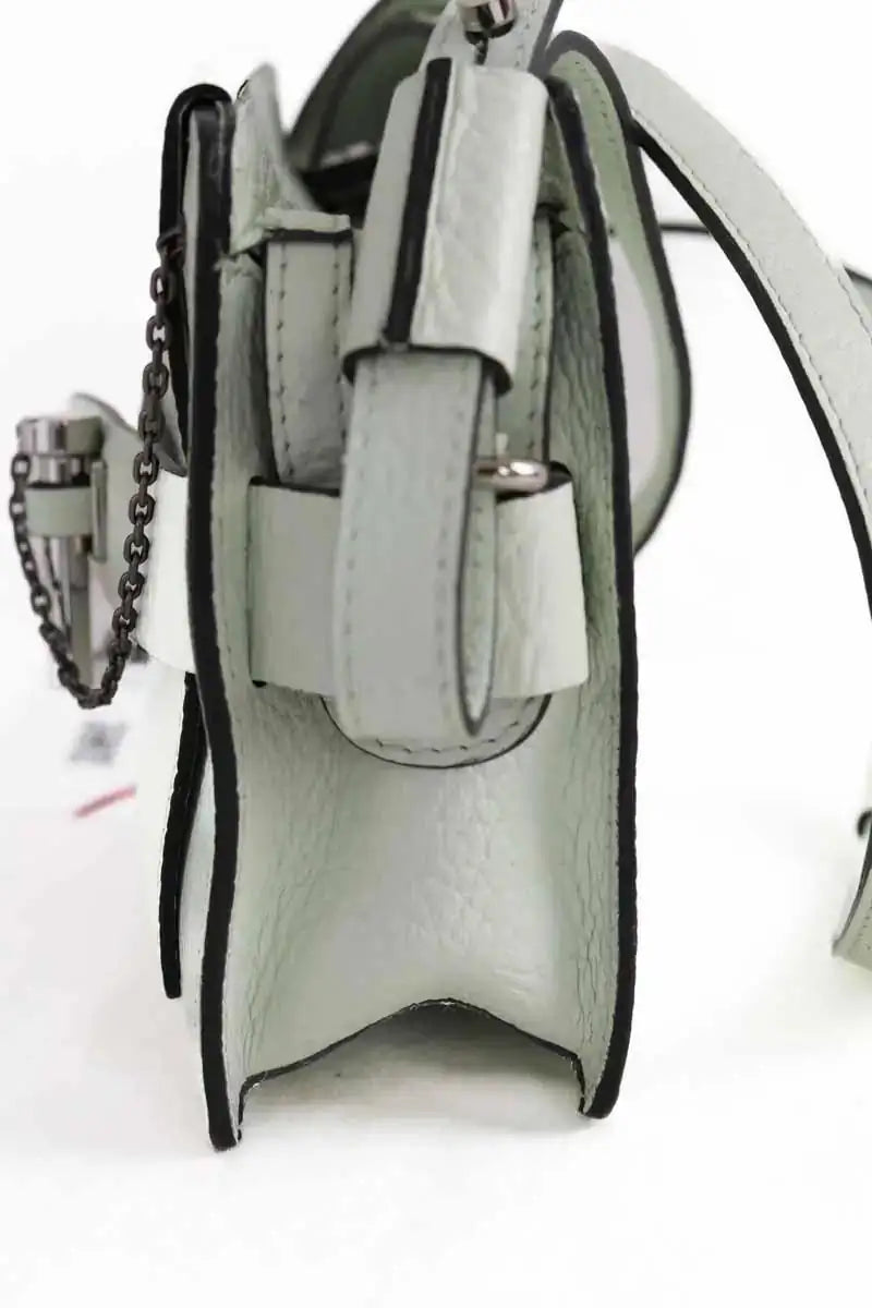 Sac à bandoulière Carven Vert en Cuir