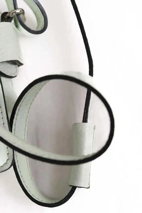 Sac à bandoulière Carven Vert en Cuir