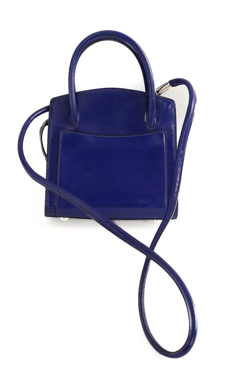 Sac à bandoulière Celine Bleu en Cuir