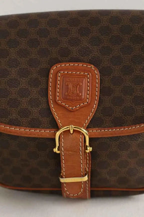 Sac à bandoulière Celine Marron en Cuir