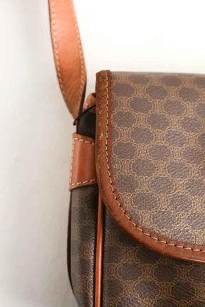Sac à bandoulière Celine Marron en Cuir