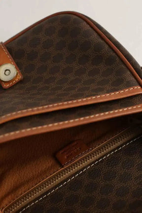 Sac à bandoulière Celine Marron en Cuir