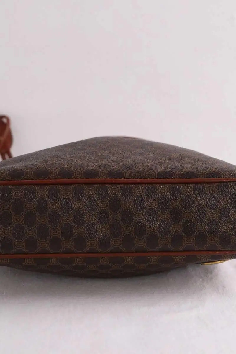 Sac à bandoulière Celine Marron en Cuir