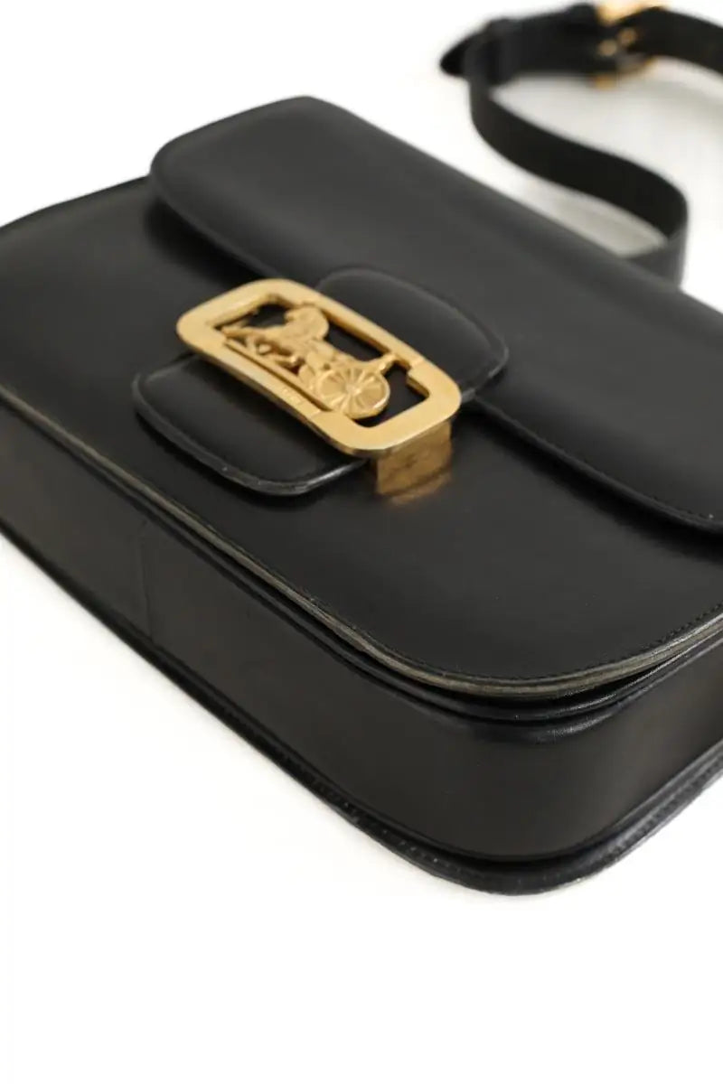 Sac à bandoulière Celine Noir en Cuir