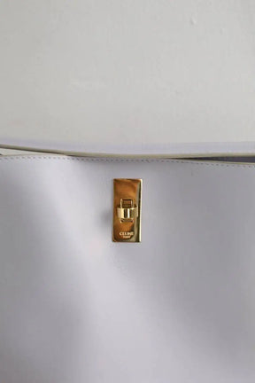 Sac à bandoulière Celine sac seau 16 Gris en Cuir