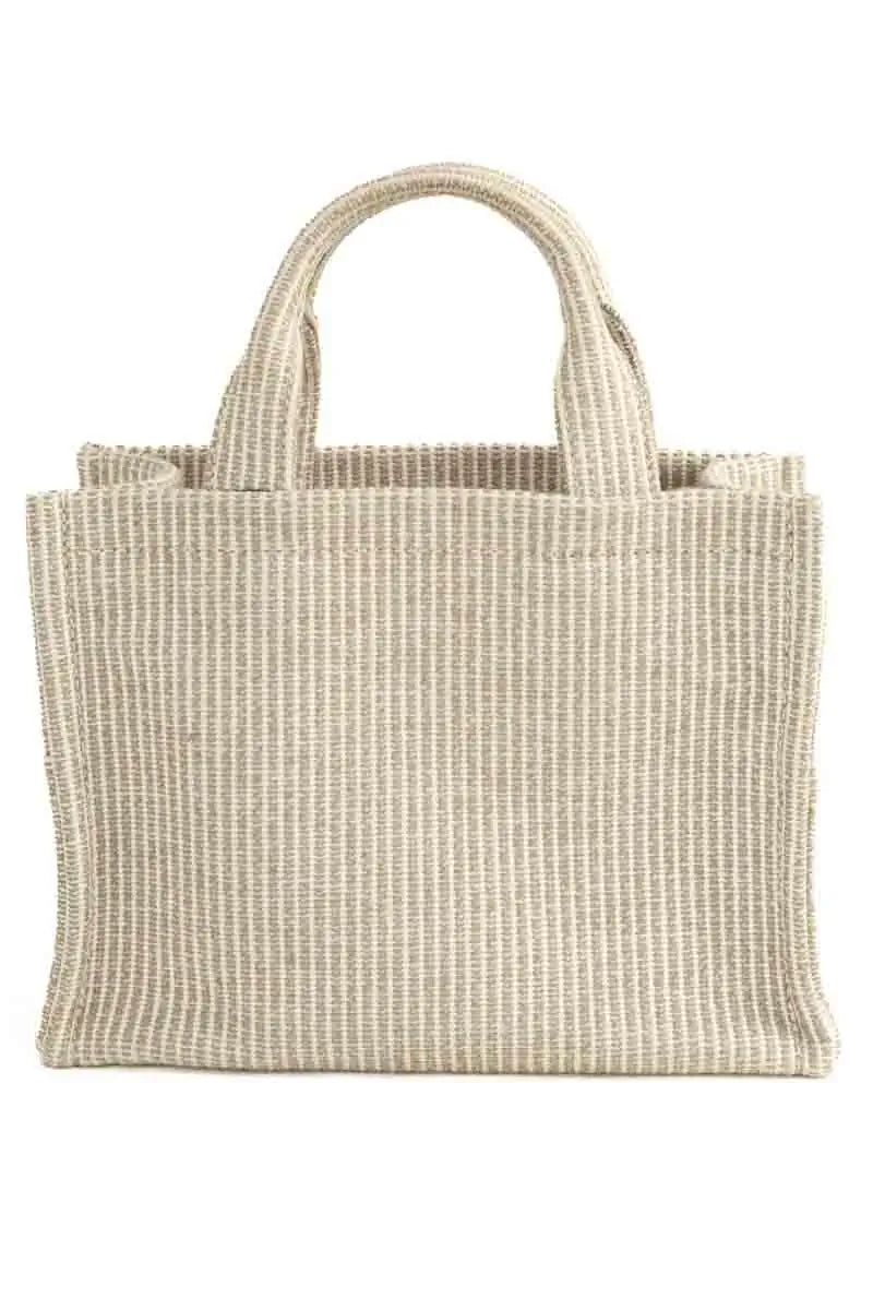 Sac à bandoulière Celine Thais Beige en Tissu