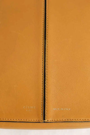 Sac à bandoulière Celine Tri-Fold Camel en Cuir