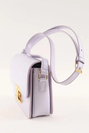 Sac à bandoulière Celine Triomphe teen veau brillant Violet en Cuir