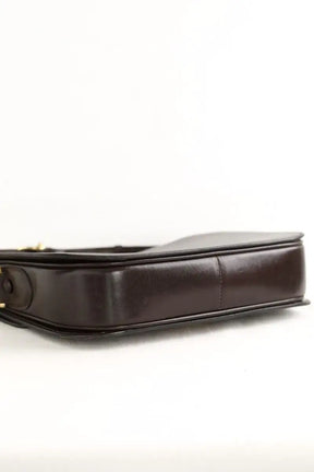 Sac à bandoulière Celine Triomphe Vintage Marron en Cuir verni