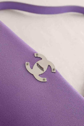 Sac à bandoulière Chanel 2020 small quilted my everything flap crossbody Violet en Cuir