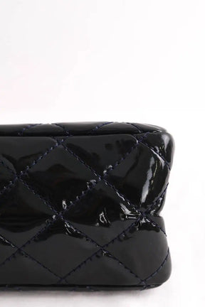 Sac à bandoulière Chanel 2.55 Noir en Cuir verni