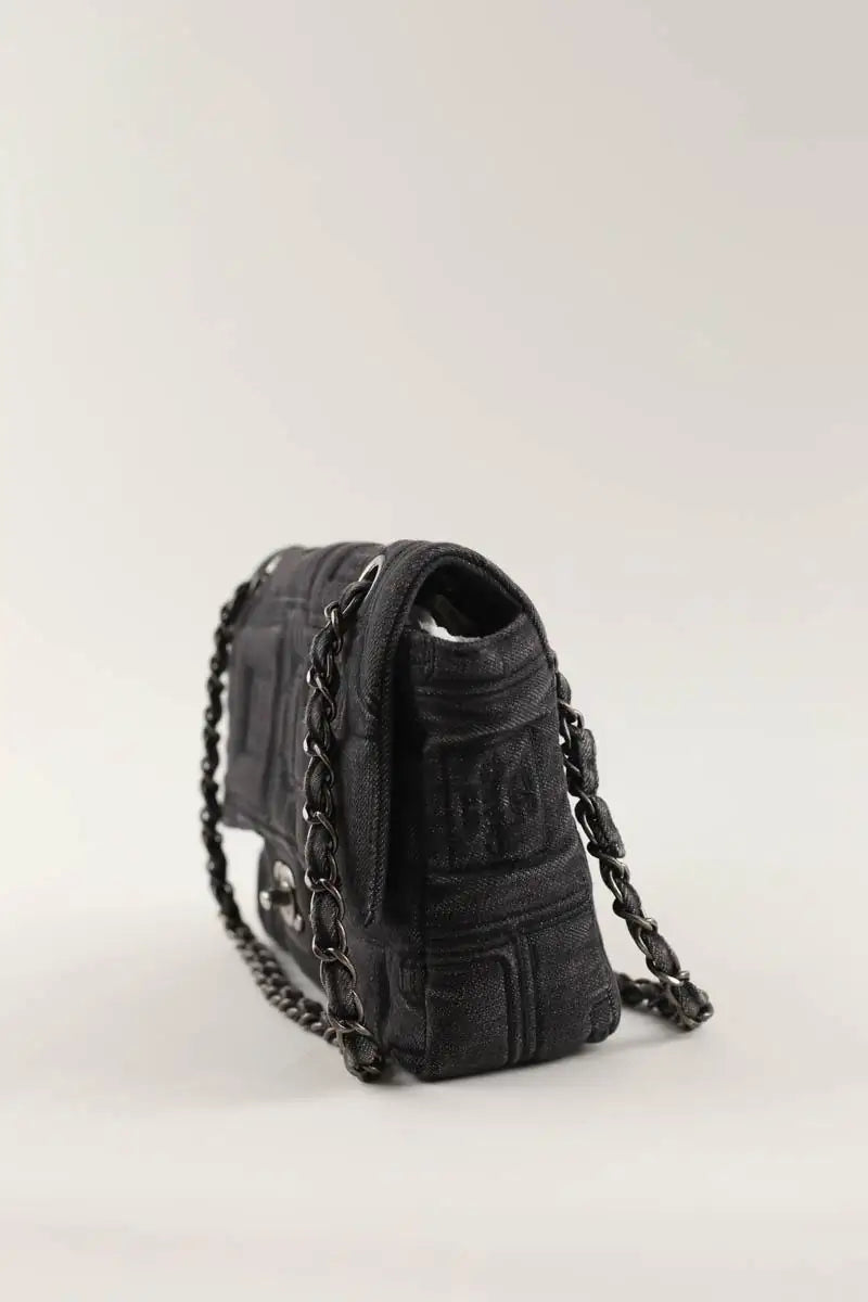 Sac à bandoulière Chanel Timeless/Classique Anthracite en Cuir