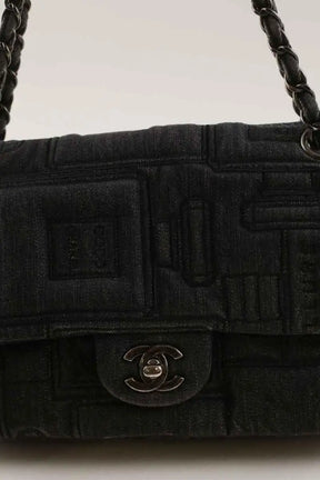 Sac à bandoulière Chanel Timeless/Classique Anthracite en Cuir