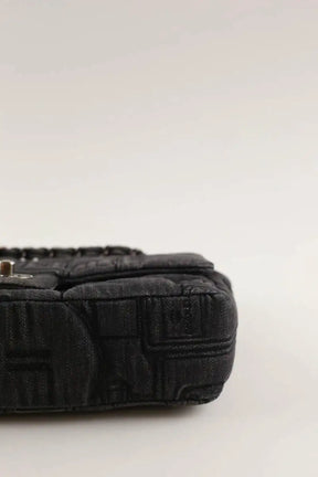 Sac à bandoulière Chanel Timeless/Classique Anthracite en Cuir