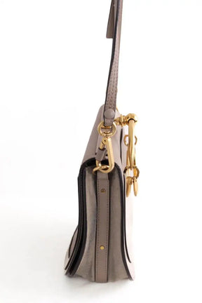 Sac à bandoulière Chloé Bracelet Nile  Beige en Cuir