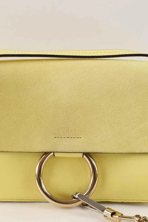 Sac à bandoulière Chloé Jaune en Cuir