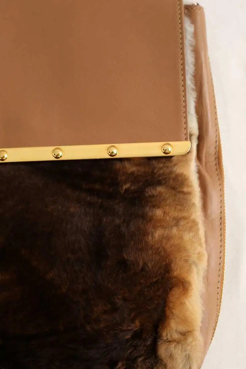 Sac à bandoulière Christian Louboutin Marron en Cuir