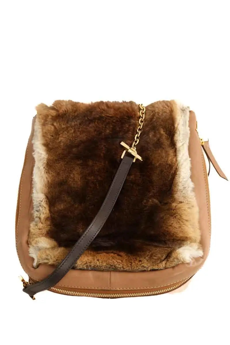Sac à bandoulière Christian Louboutin Marron en Cuir