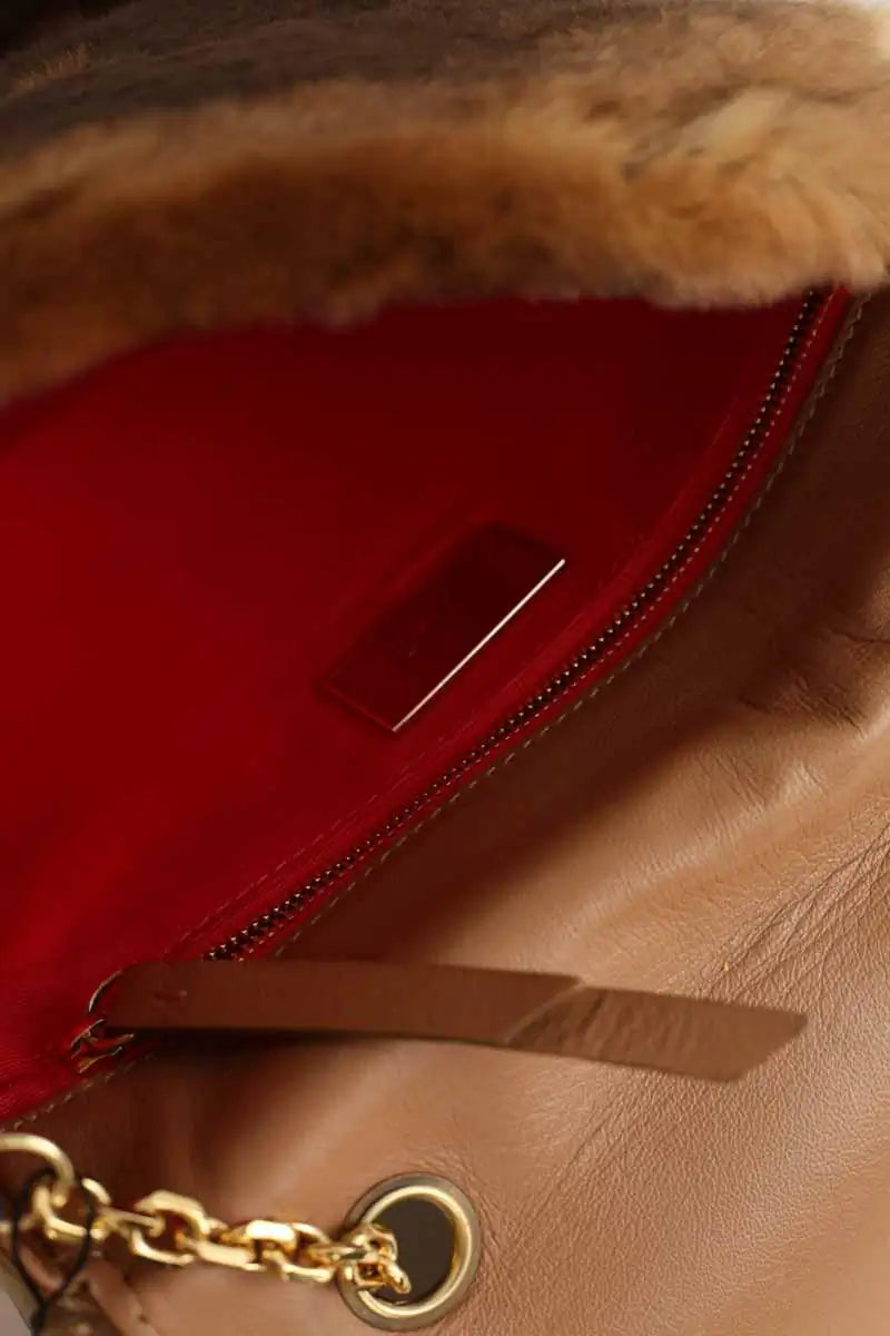 Sac à bandoulière Christian Louboutin Marron en Cuir