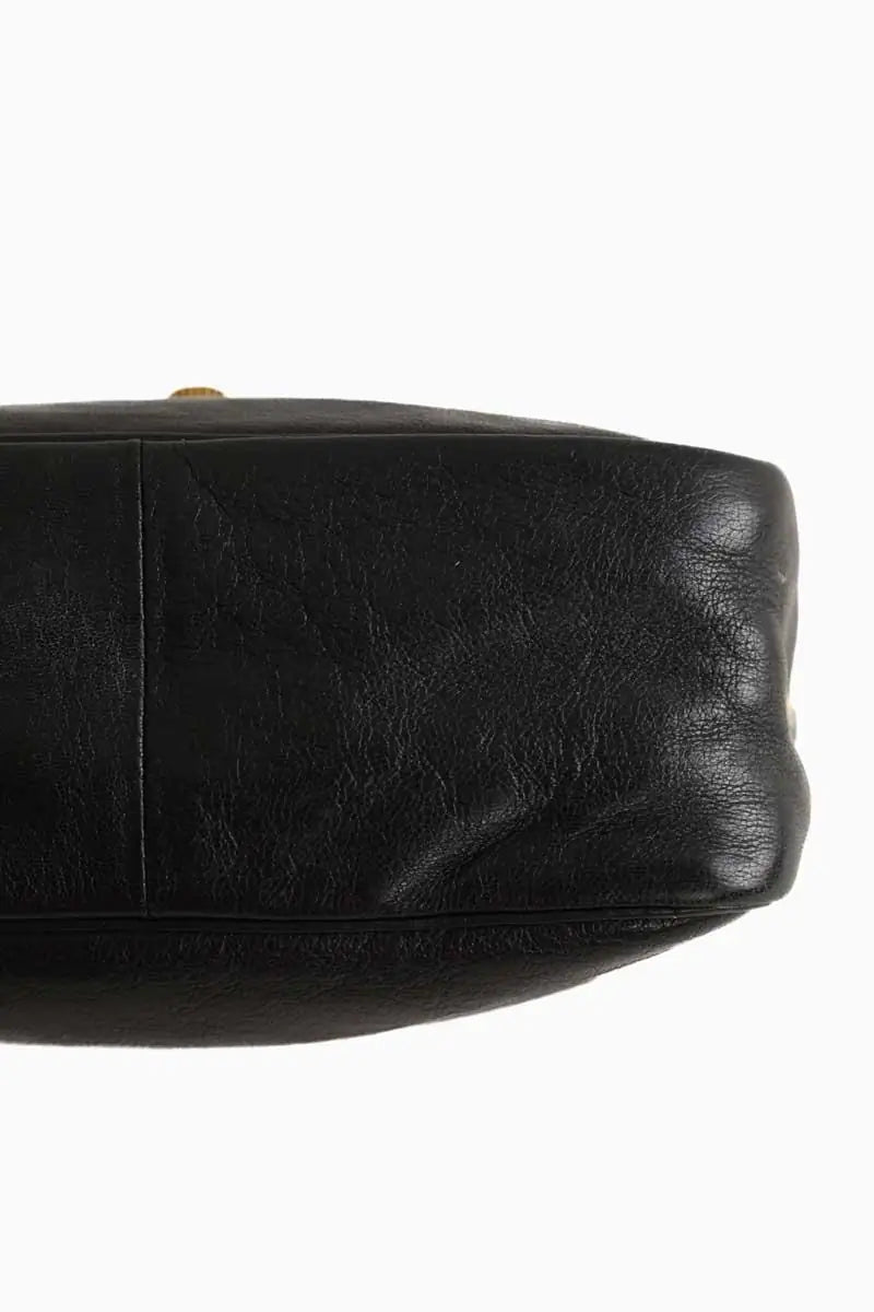 Sac à bandoulière Claris Virot Lily Noir en Cuir