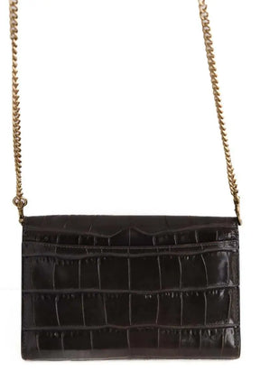 Sac à bandoulière Coach Anthracite en Cuir