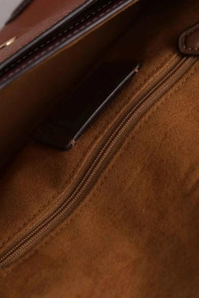 Sac à bandoulière Coach Georgie Orange en Cuir