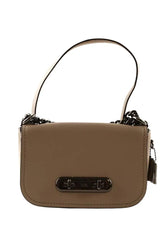 Sac à bandoulière Coach Swagger 20 Gris en Cuir - Seconde Main