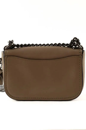 Sac à bandoulière Coach Swagger 20 Gris en Cuir